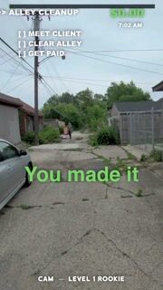 Detroit Alley Cleanup — Real GigNGo Job, Real Pay ✅ — Cameron