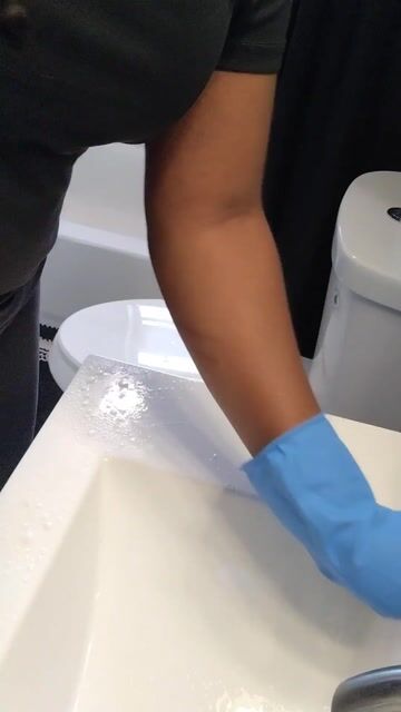 Recurring bathroom cleaning