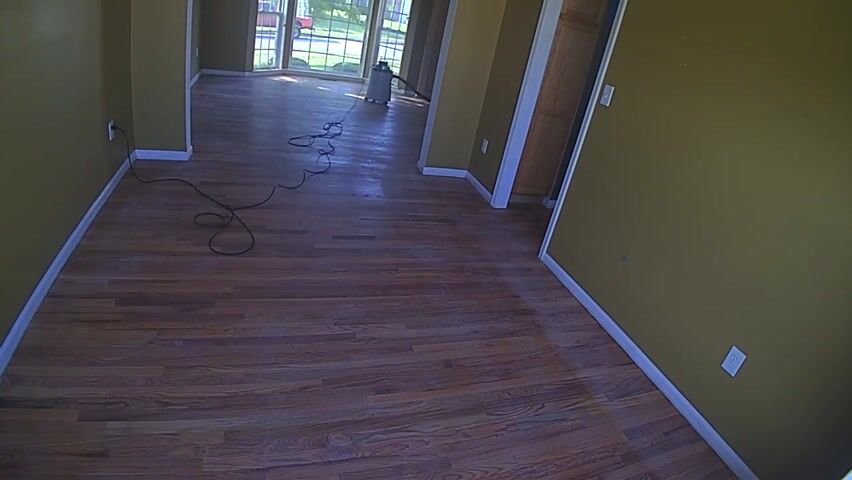 Hardwood Floor Refinishing before and after in Valley Township, PA, by Aarons (after)