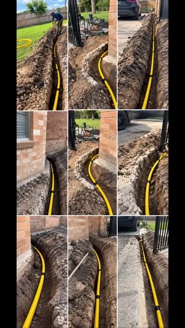 60 ft Gas Line Installation — Problem Solved!